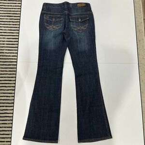 MUDD Y2K Vintage Bootcut Jeans dark wash low rise sz 5